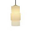 MIMO CYLINDER Pendant | Pendants by Oggetti Designs. Item composed of brass