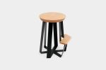 ARS Counter + Bar Stools | Counter Stool in Chairs by ARTLESS. Item made of oak wood