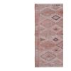 Vintage Pastel Turkish Jajim Kilim Rug 5'5'' X 7'1'' | Area Rug in Rugs by Vintage Pillows Store. Item composed of cotton
