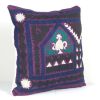 Uzbek Suzani Cushion Cover, Square Suzani Pillow Case Made f | Pillows by Vintage Pillows Store