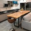 Live edge Black Walnut Table | Dining Table in Tables by Ironscustomwood. Item composed of walnut & metal