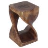 Haussmann® Original Wood Twist Stool 10 X 10 X 16 In by Haussmann ...