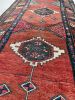 TUSCAN DREAM | Long Antique Caucasian Runner | Clay, Amber | Runner Rug in Rugs by The Loom House. Item made of fabric with fiber