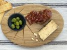 Star Tray | White Oak and Ceramic Party Charcuterie Tray | Serving Tray in Serveware by Alabama Sawyer