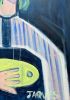 Morgan and Marlin | Original Acrylic Painting | Oil And Acrylic Painting in Paintings by Aleea Jaques ,