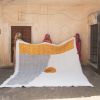 New Moon Quilt | Linens & Bedding by CQC LA. Item composed of cotton