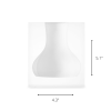 Walker Vase | Vases & Vessels by JR William. Item composed of synthetic