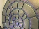 Spiral Chameleon Mural | Decorative Objects by PlusObject
