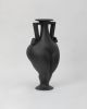 Black B-fora | Vase in Vases & Vessels by OM Editions. Item made of ceramic