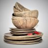 Unique Stoneware Dinnerware | Plate in Dinnerware by YomYomceramic. Item made of ceramic