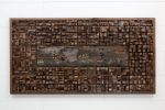 Central Park cityscape 56"x29" wood wall sculpture | Wall Hangings by Craig Forget. Item made of oak wood works with mid century modern & contemporary style