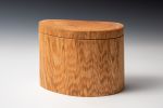 Curly Oak Box | Decorative Box in Decorative Objects by Louis Wallach Designs. Item made of oak wood