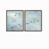 Set of 2 Flight | Prints in Paintings by NLS Design