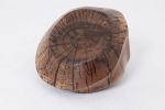 Still Stand Abstract Wood Sculpture, Chainsaw Carved, Walnut, | Sculptures by Logniture