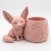 Fennec Fox Planter | Plant Stand in Plants & Landscape by Kimi Craft Corner