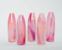 Glass Blown Melting Milkshake Tie-Dyed Pencil Vase | Vases & Vessels by Maria Ida Designs. Item made of glass works with mid century modern & contemporary style