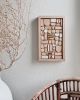 Tiled Wall Art no. 18 - May 2022 Release | Wall Sculpture in Wall Hangings by Eliana Bernard. Item composed of wood and ceramic