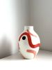 The Buste vase Corail velouté 1 | Vases & Vessels by Laura Dujoncquoy