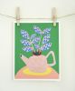 Kettle Art Print | Prints by Leah Duncan. Item made of paper compatible with mid century modern and contemporary style