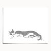 Woodhouse Stretching - White Edition | Work by The Ugly Cat Studio