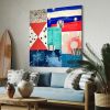 Port Side | Oil And Acrylic Painting in Paintings by Sarah Finucane