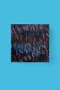 Love Denim 6" x 6" | Mixed Media in Paintings by Emeline Tate. Item composed of fabric and synthetic