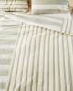 Stripes Duvet Cover - Sage | Linens & Bedding by MINNA