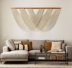 Handwoven Fiber Wall Art - Modern Boho Decor for Stylish Homes | Macrame Wall Hanging in Wall Hangings by RavaTapestryArt