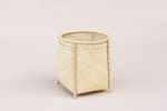 Woven Basket with Stand |All Natural | Storage Basket in Storage by NEEPA HUT. Item composed of wood