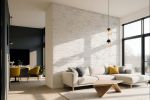 Whitewash Brick — Rustic Farmhouse Luxury Wallpaper Mural | Wall Treatments by ELLE WALLS
