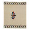 Aubusson Design Kilim Rug With Floral Design 4'7'' X 7' | Area Rug in Rugs by Vintage Pillows Store. Item composed of cotton & fiber