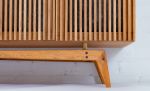 Kineko Media Console | Storage by MODERNCRE8VE. Item made of oak wood