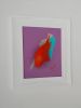 "The nose" | Mixed Media in Paintings by Natasha Kanevski. Item made of canvas works with minimalism & contemporary style
