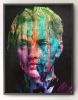 Echoes of Color – Colorful Mixed Media Bust Painting | Paintings by Dario Moschetta