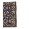Handmade Floral Vintage Turkish Karapinar Rug 4'3''x7'2'' | Area Rug in Rugs by Vintage Pillows Store. Item composed of cotton and fiber