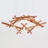 INTERSTELLAR XL LUX chandelier | Chandeliers by Next Level Lighting. Item made of wood