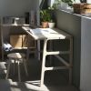 Mid Century Modern Desk for Office, Computer desk | Tables by Plywood Project. Item made of birch wood works with minimalism & mid century modern style