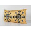 Body Pillow Fashioned from a Mid-20th Century Tashkent Suzan | Cushion in Pillows by Vintage Pillows Store