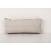Handmade Blue Turkish Oushak Rug Pillow, Vintage Carpet Cush | Cushion in Pillows by Vintage Pillows Store