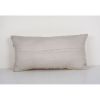 Vintage Long Beige Suzani Pillow Cover, Tribal Long Samarkan | Cushion in Pillows by Vintage Pillows Store