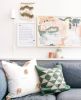 Tale Handwoven Wool Decorative Throw Pillow Cover | Cushion in Pillows by Mumo Toronto. Item composed of fabric