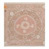 Early 20th Century Samarkand Suzani, Uzbekistan Wall Hanging | Tablecloth in Linens & Bedding by Vintage Pillows Store