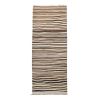 Vintage Striped Turkish Hemp Kilim Runner 4'8" X 11'6" | Area Rug in Rugs by Vintage Pillows Store. Item composed of cotton and fiber