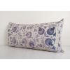 Handmade Oversize Suzani Pillow Cover, Floral Uzbek Embroide | Cushion in Pillows by Vintage Pillows Store