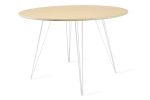 Williams Table / Maple / Round | Dining Table in Tables by Tronk Design. Item made of wood with metal
