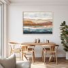 Ember Cliffs Art Print - Earthy Landscape | Prints in Paintings by Lara Eckerman Art