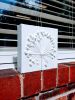 Dandelion textural painting, white flower sculptured wall | Oil And Acrylic Painting in Paintings by Natasha Kanevski. Item made of canvas compatible with minimalism and contemporary style