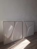 Sculptural Diptych Painting Set: Handmade Textured Relief Wall Art | Wall Sculpture in Wall Hangings by Vaiva Art Atelier