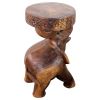 Haussmann® Wood Elephant Chang Stool 11 in DIA x 20 in | Chairs by Haussmann®