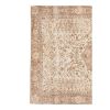 Vintage Oversize Turkish Oushak Rug 6'7" X 9'1" | Area Rug in Rugs by Vintage Pillows Store. Item composed of cotton & fiber